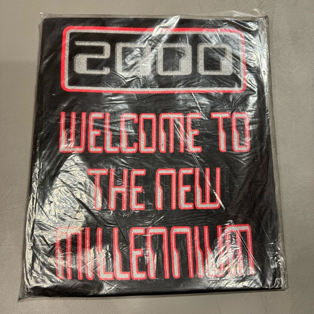 Vintage 2000 New Millennium T Shirt AllSport Maxweight L Sealed Y2K